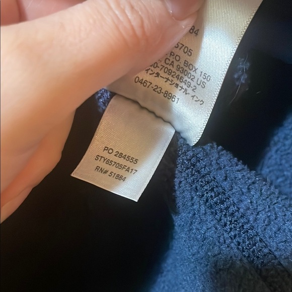 Kids Patagonia Better Sweater Fleece 1/4 Zip Pullover Blue - Picture 6 of 7